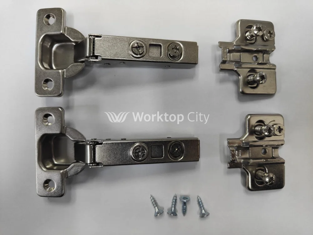 20-Pack Soft Close Cabinet Hinges – 110° Full Overlay with Backplates (Adjustable) - Image 8
