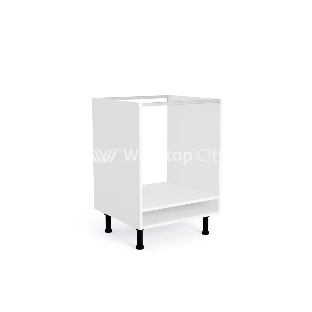 600mm Flat Pack Kitchen Built Under Single Oven Cabinet White
