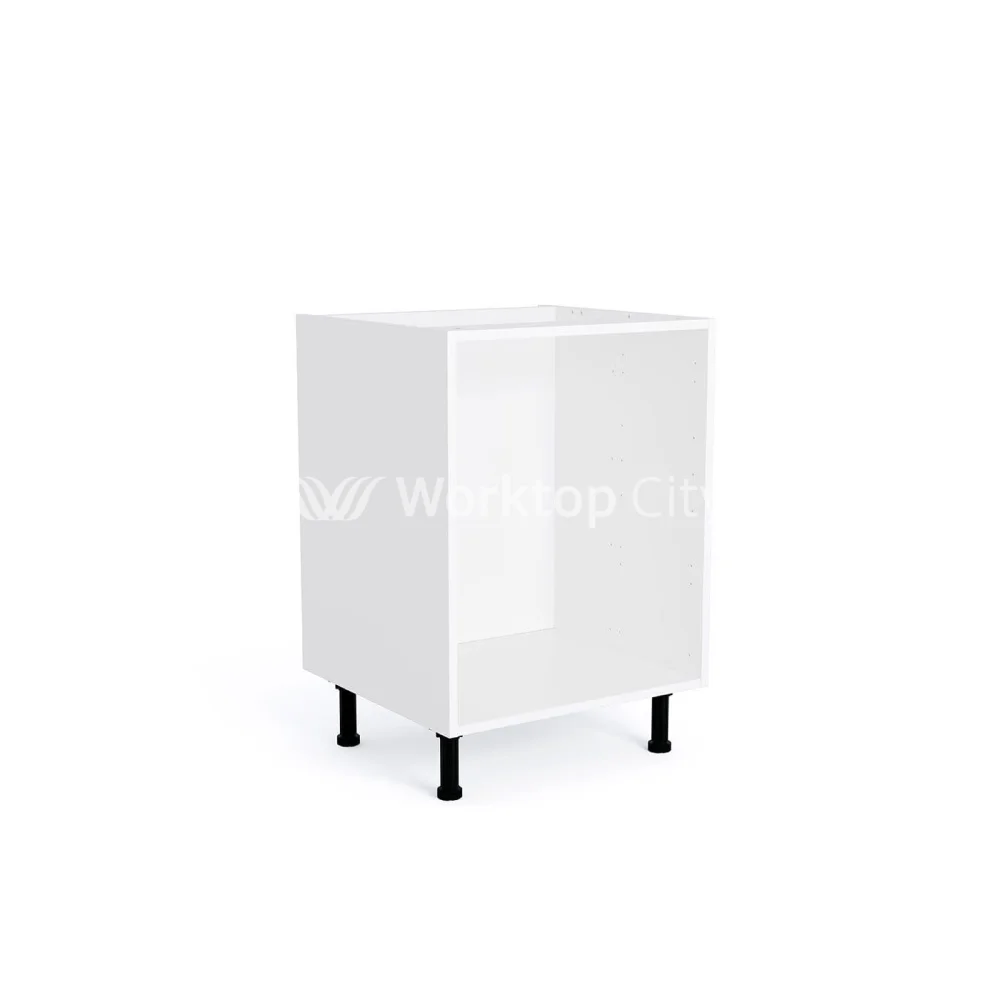 600mm Flat Pack Kitchen Drawer Cabinet White