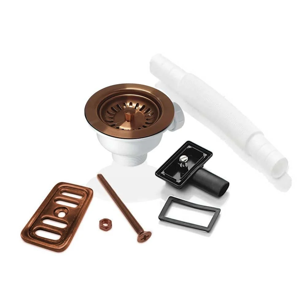 90mm Waste and Overflow for Astini, RAK, Rangemaster Ceramic Sink - Image 4
