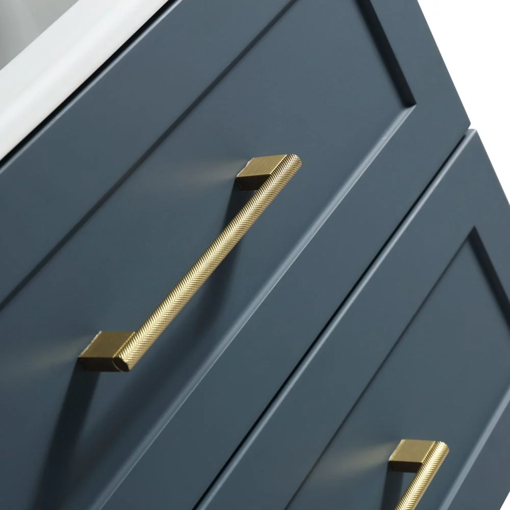 Astini Bakewell 600mm Midnight Shadow Wall Hung Vanity Unit - Image 4