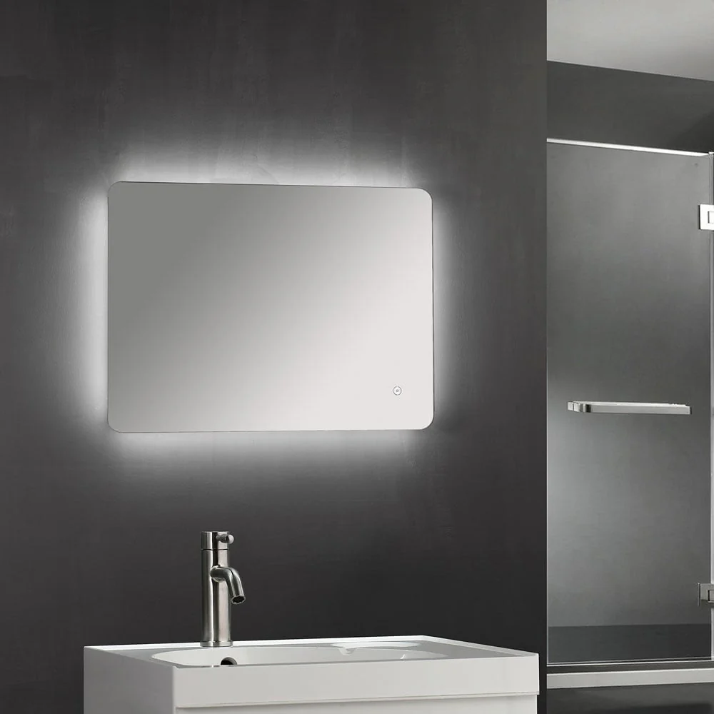 Astini Bea Touch Mirror with Backlit LED & Demist 500x700mm