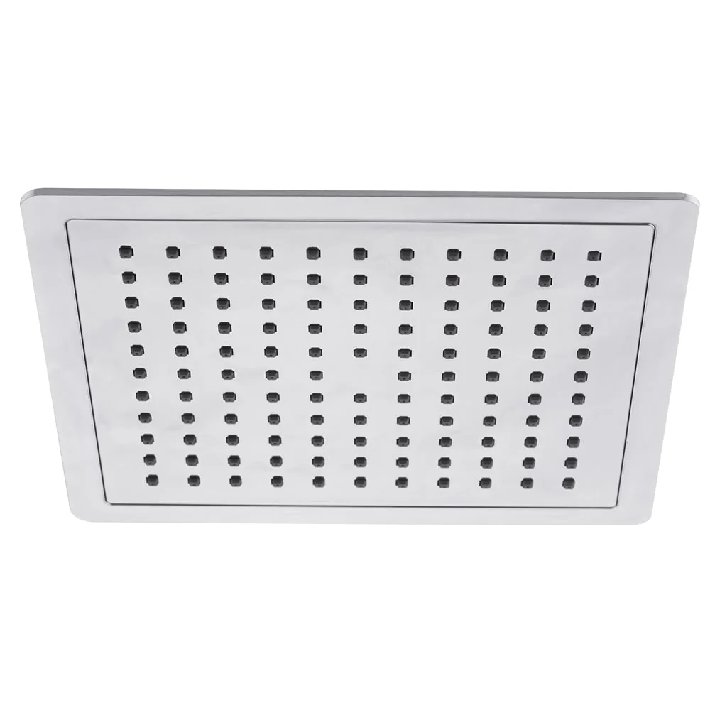 Astini Chrome Square Fixed Overhead Shower Head 200mm