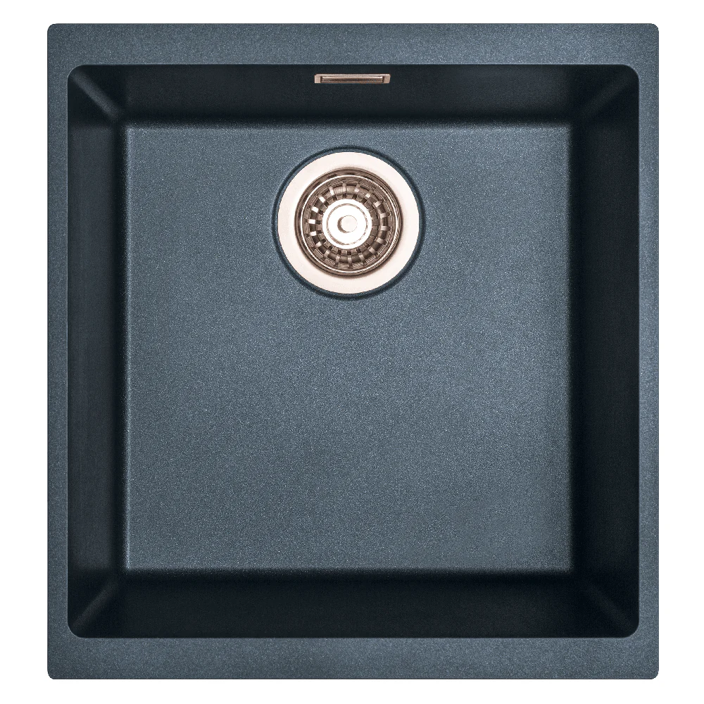 Astini Dante 400 1.0 Bowl Granite Undermount Kitchen Sink & Waste - Image 3