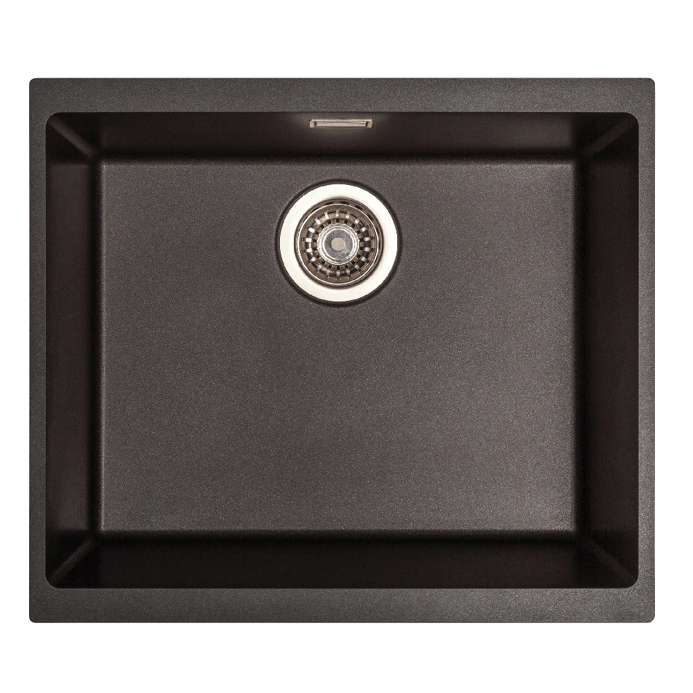 Astini Dante 500 1.0 Bowl Granite Undermount Kitchen Sink & Waste - Image 4