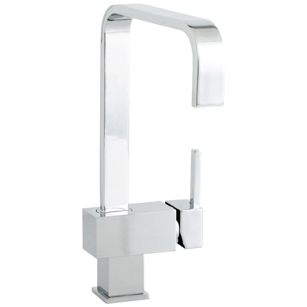 Astini Desire 150 1.5 Bowl Gloss White Ceramic Kitchen Sink, Waste & 5E Tap - Image 8