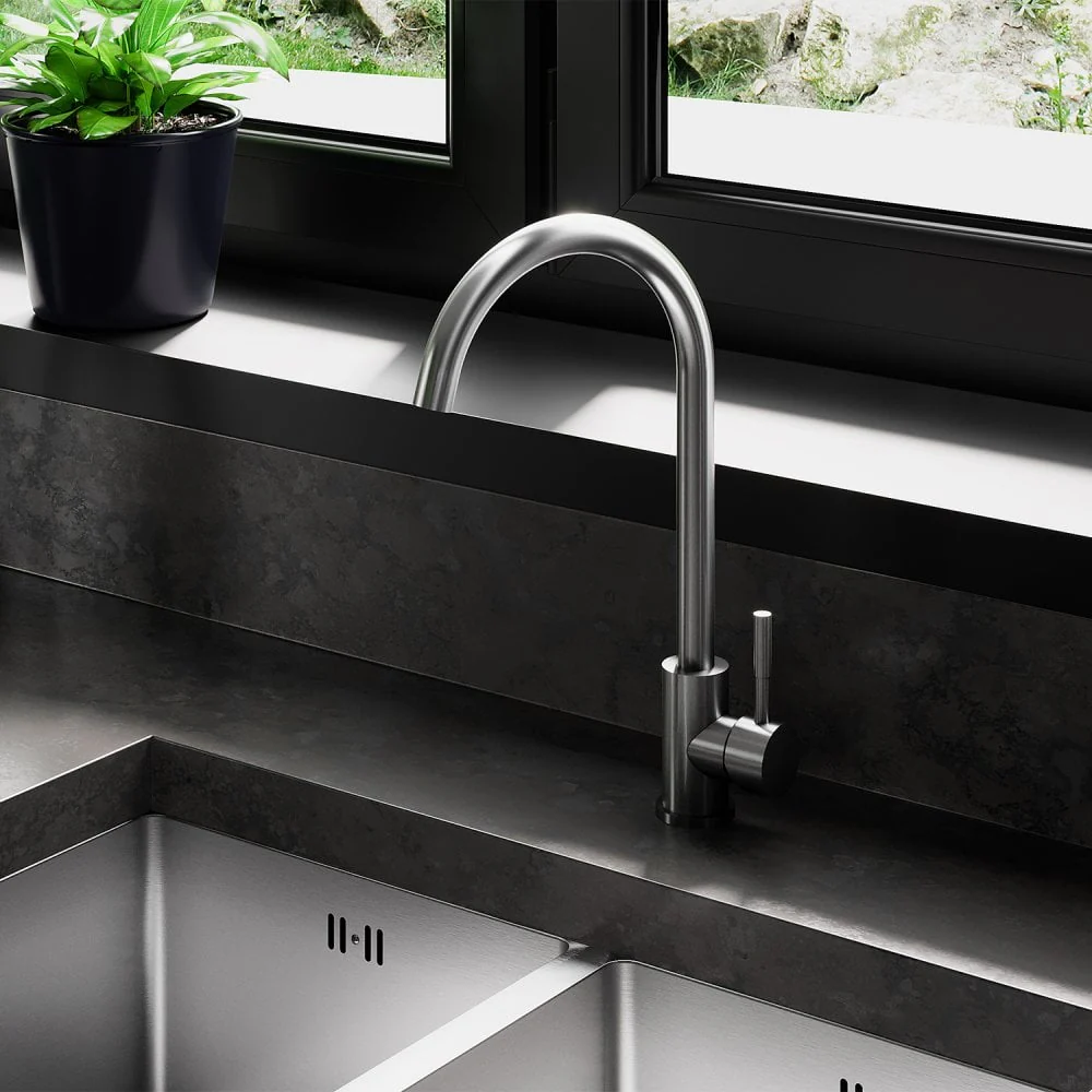 Astini Echo Single Lever Kitchen Sink Mixer Tap - Image 7