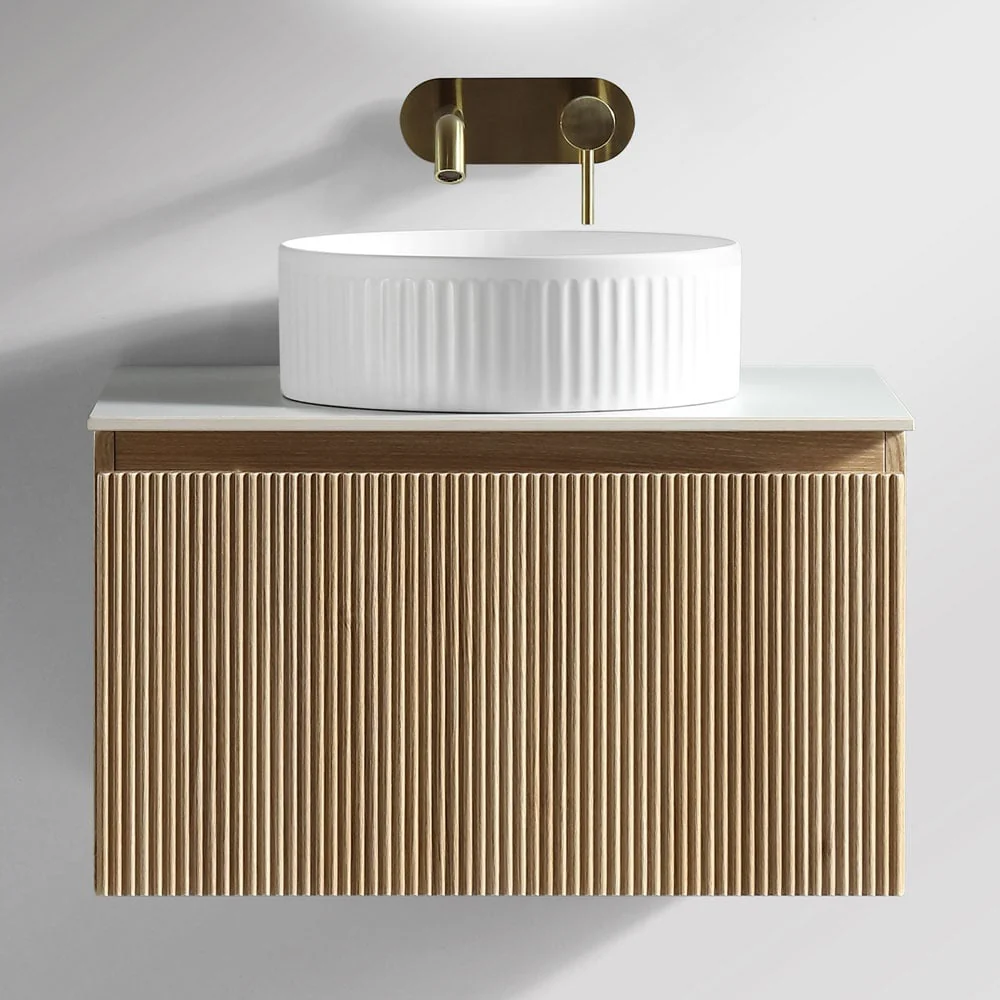 Astini Flauto 600mm Wall Hung Vanity Unit With Counter Top