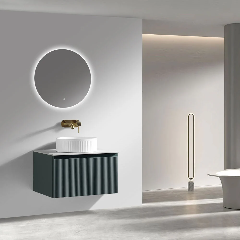 Astini Flauto 600mm Wall Hung Vanity Unit With Counter Top - Image 15