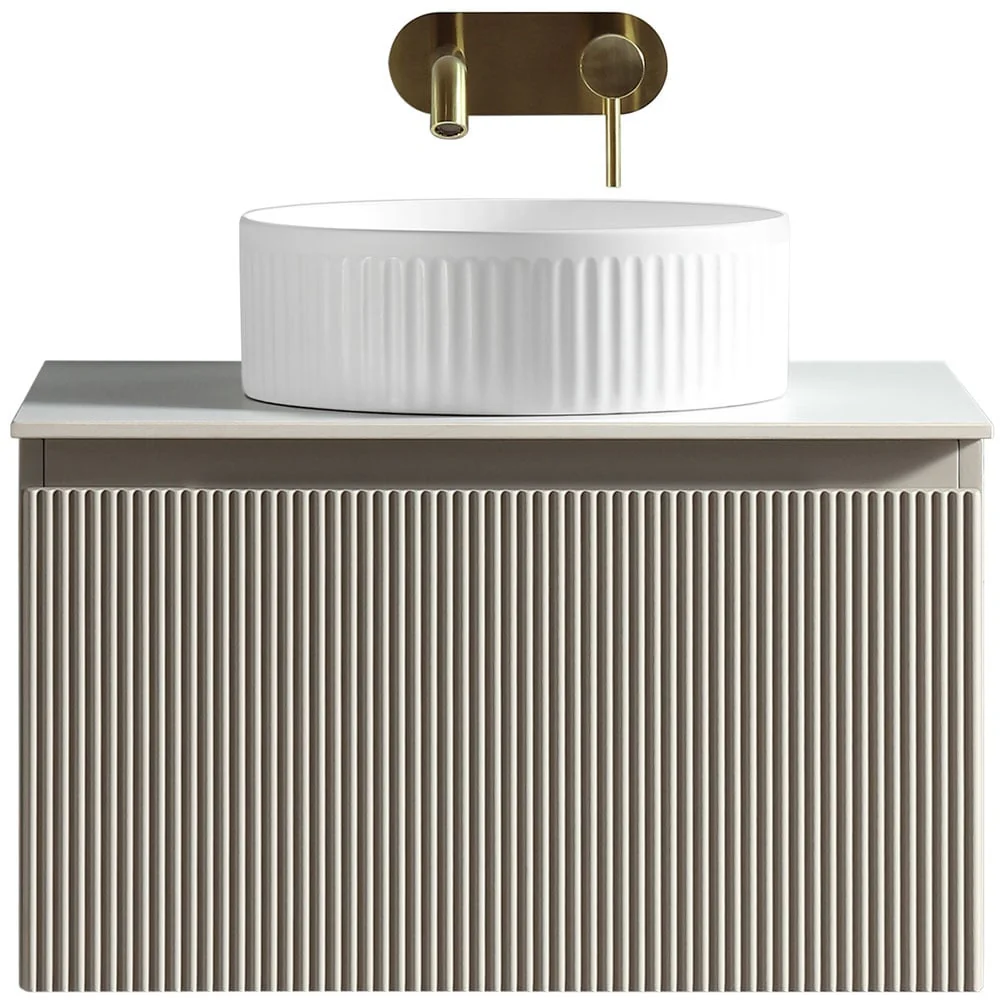 Astini Flauto 600mm Wall Hung Vanity Unit With Counter Top - Image 19