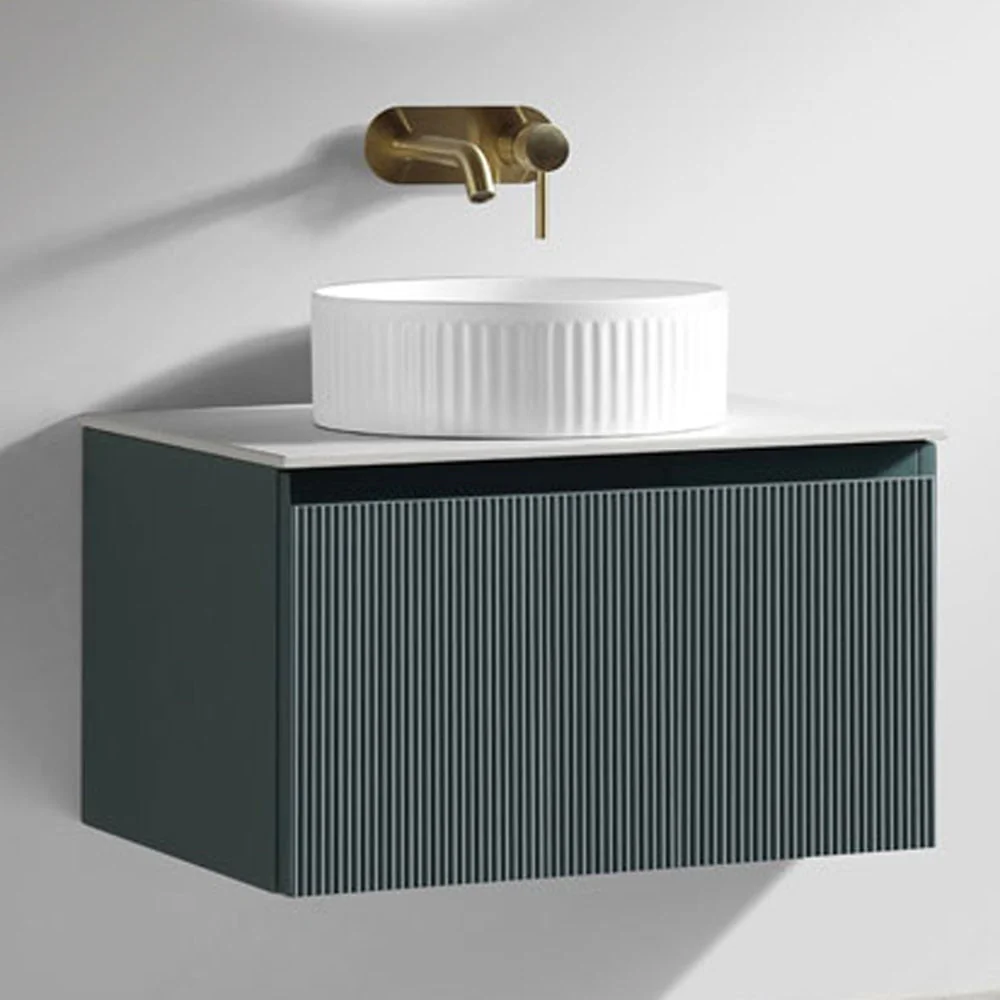 Astini Flauto 600mm Wall Hung Vanity Unit With Counter Top - Image 3
