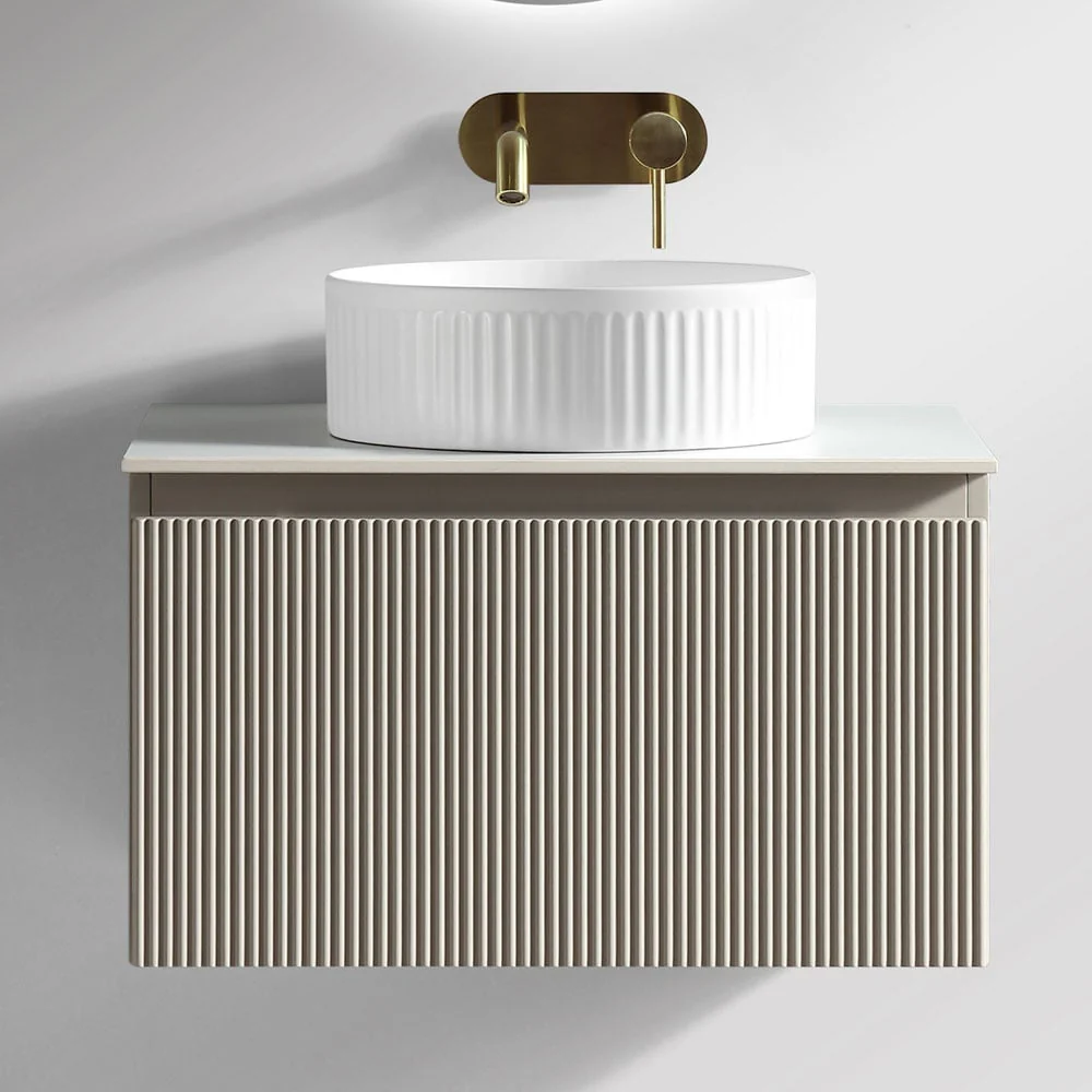 Astini Flauto 600mm Wall Hung Vanity Unit With Counter Top - Image 4