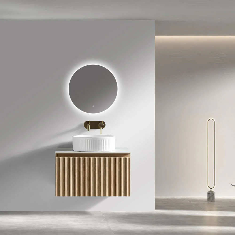 Astini Flauto 600mm Wall Hung Vanity Unit With Counter Top - Image 6