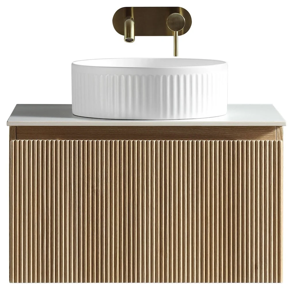 Astini Flauto 600mm Wall Hung Vanity Unit With Counter Top - Image 7