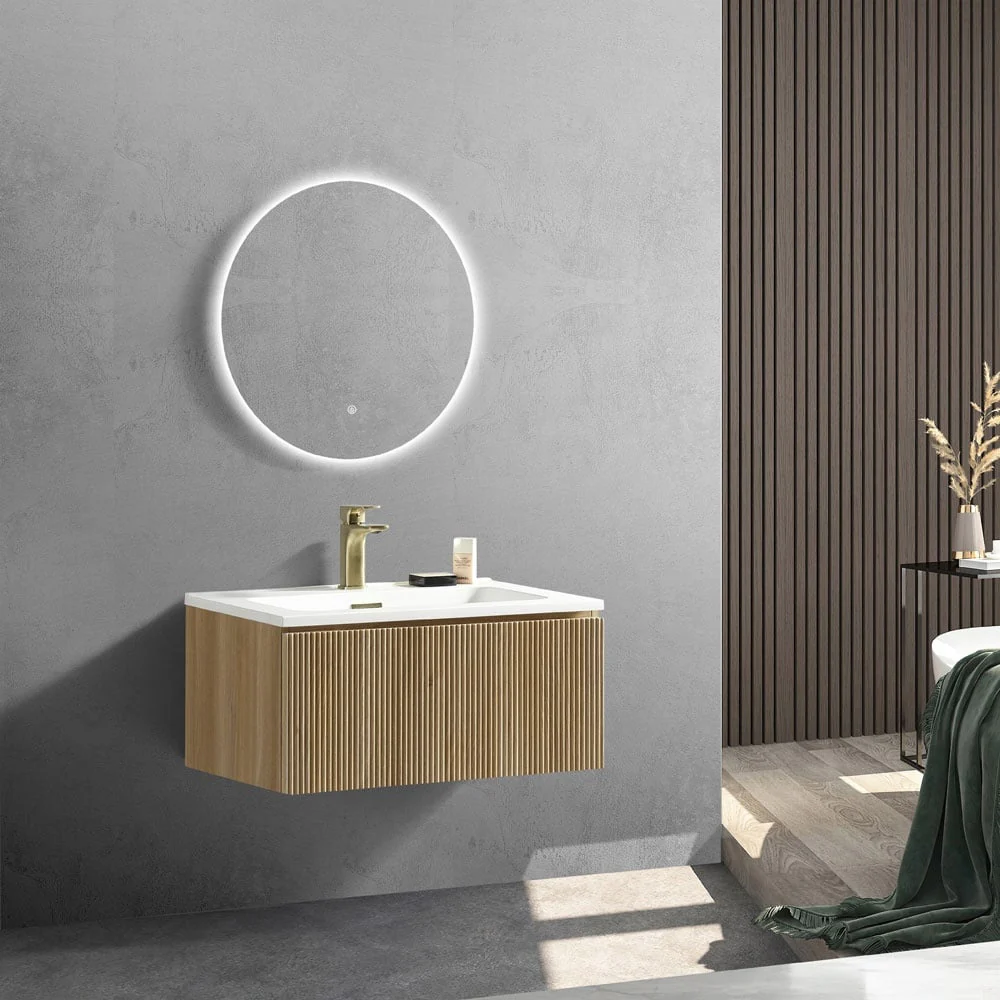 Astini Flauto 800 Wall Hung Vanity Unit & Basin - Image 13