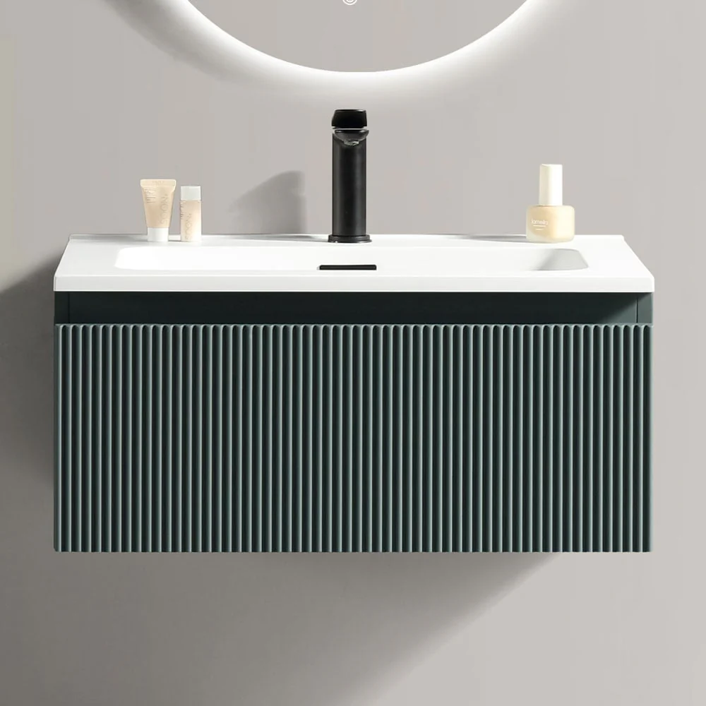 Astini Flauto 800 Wall Hung Vanity Unit & Basin - Image 3