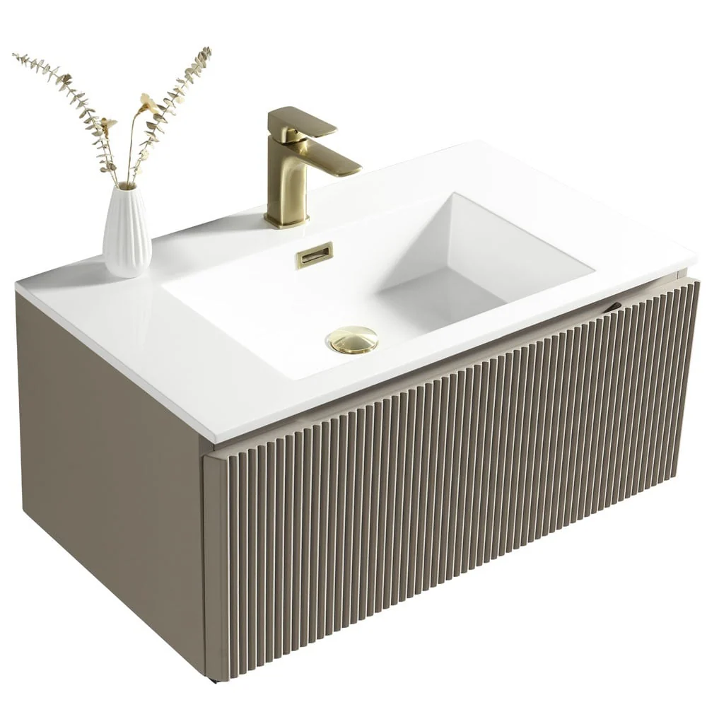 Astini Flauto 800 Wall Hung Vanity Unit & Basin - Image 4