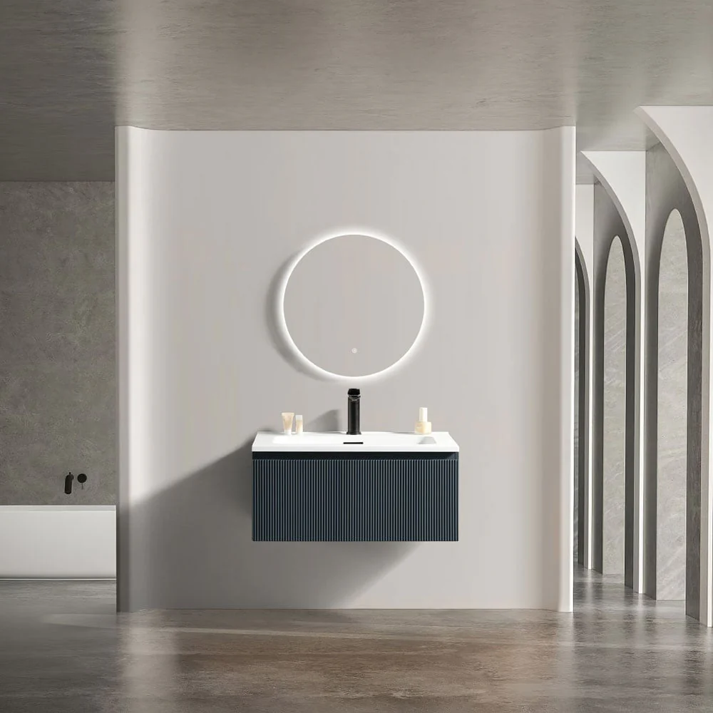 Astini Flauto 800 Wall Hung Vanity Unit & Basin - Image 7
