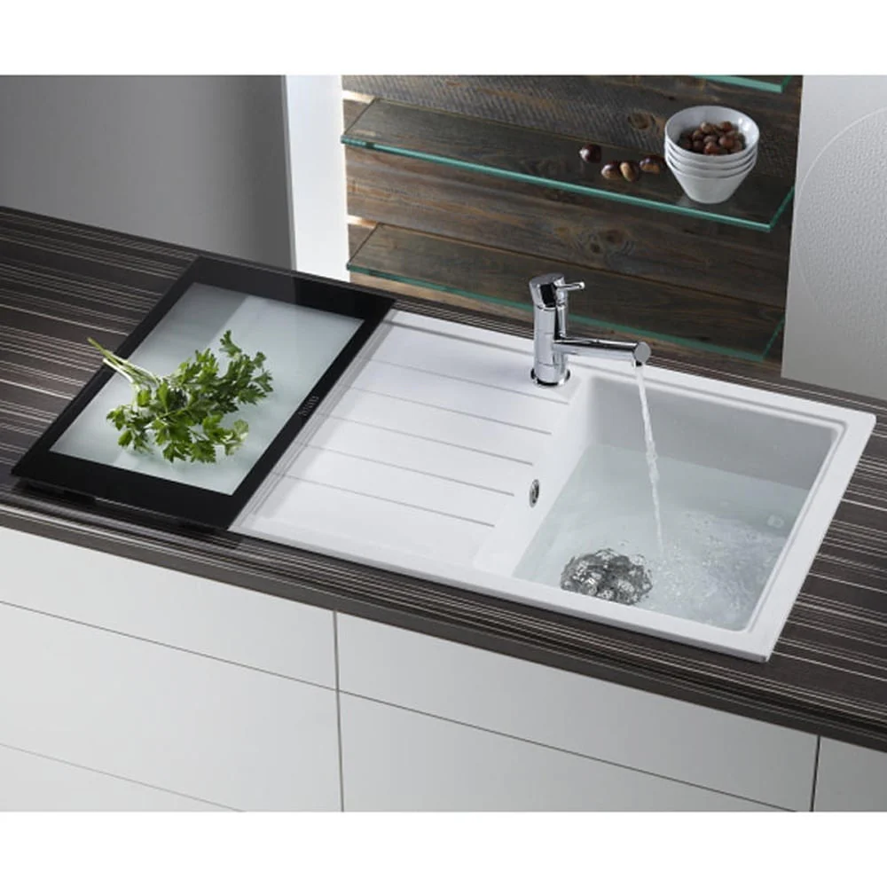 Astini Gianni Compact 1.0 Bowl Granite Kitchen Sink & Waste
