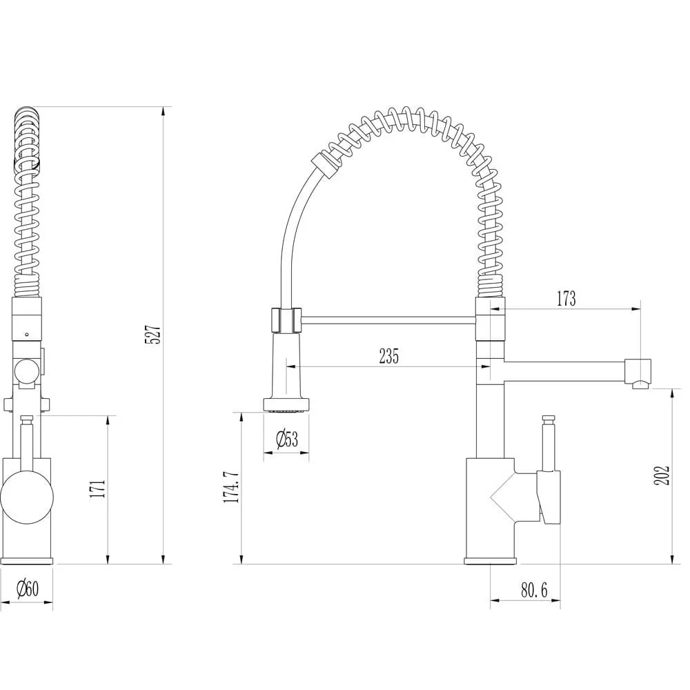 Astini Grande 3in1 Pull Out Spout Boiling Hot Water Kitchen Tap & Tank - Image 6