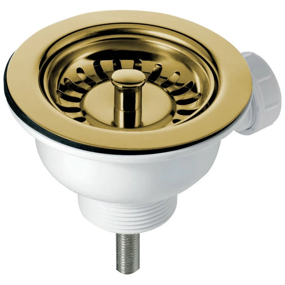 Astini Hampton 150 1.5 Bowl White Ceramic Undermount Kitchen Sink with Waste - Image 14