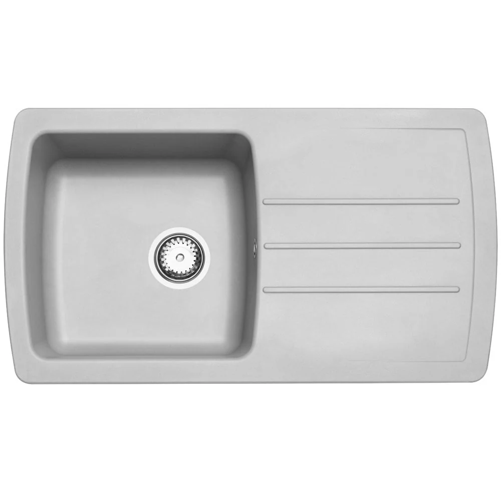 Astini Harrison 1.0 Bowl Composite Synthetic Kitchen Sink & Waste - Image 5