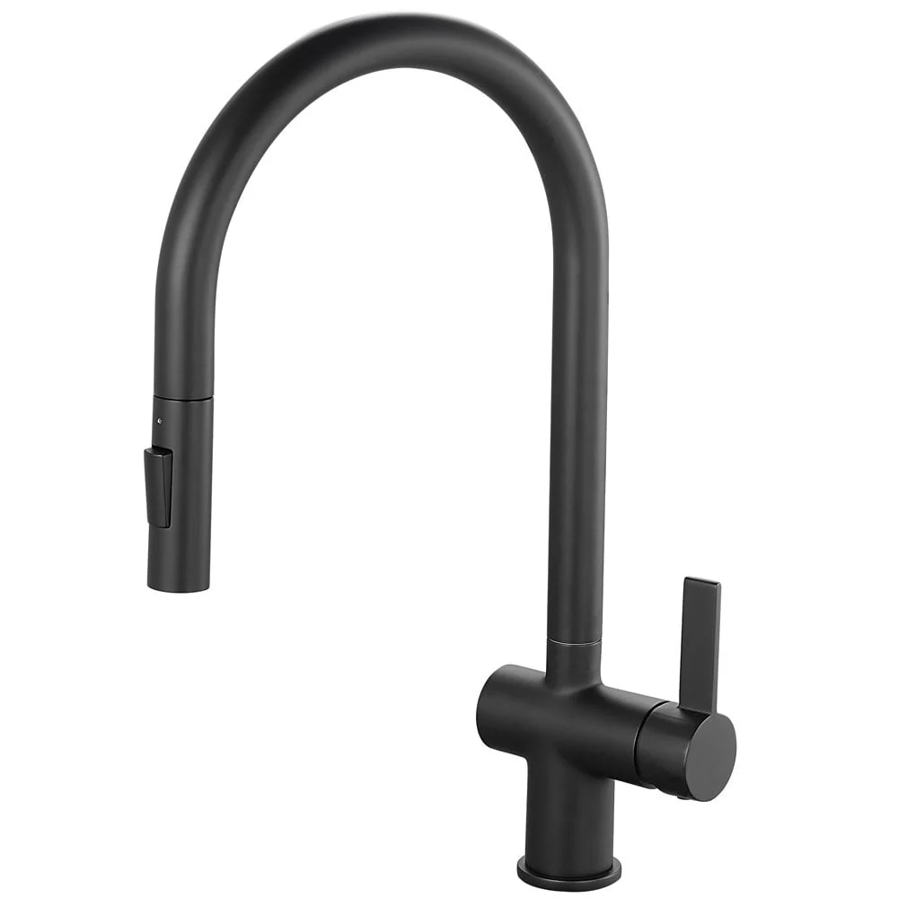 Astini Mayhill Single Lever Pull Out Kitchen Sink Mixer Tap - Image 4