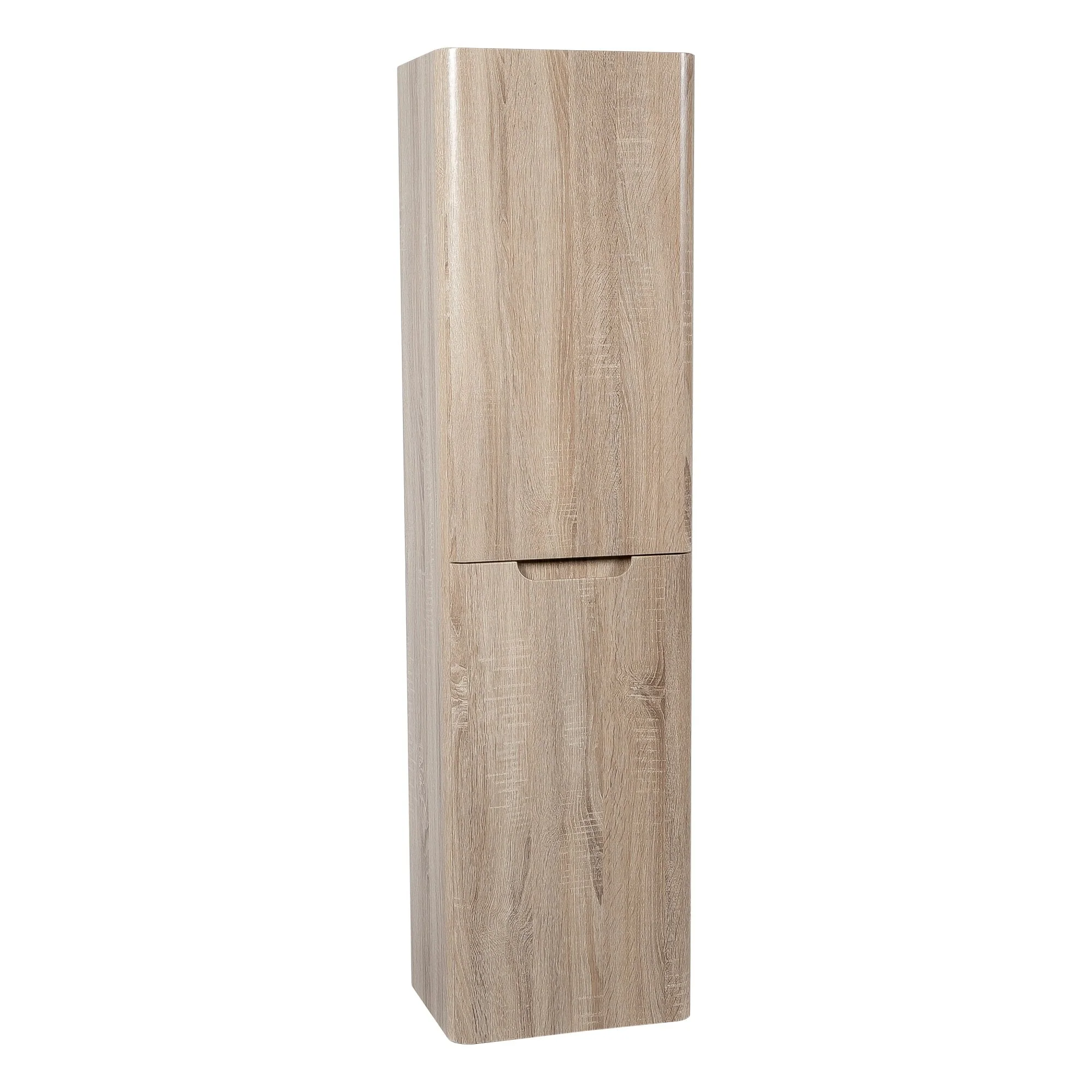 Astini Monza 400mm Country Oak Wall Hung Tall Unit - Image 2