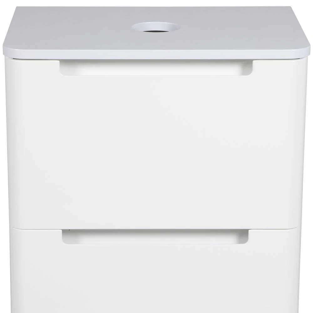 Astini Monza 600mm White Gloss Conter Top