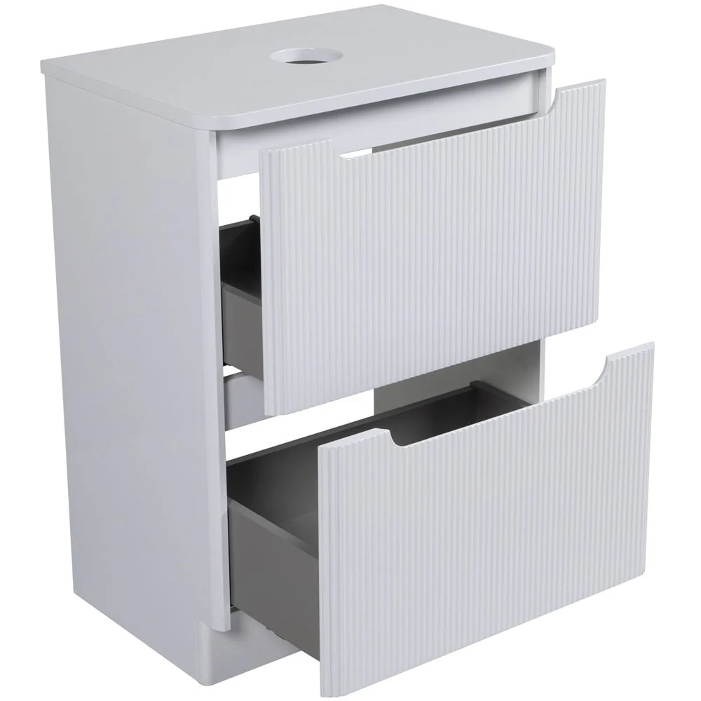 Astini Monza 600mm White Gloss Conter Top - Image 3