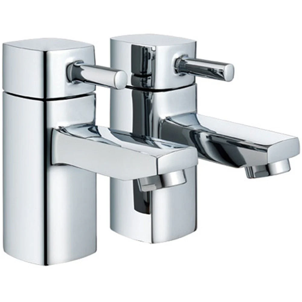Astini Newport Chrome 1/2" Square Bathroom Basin Mixer Tap TIS5023