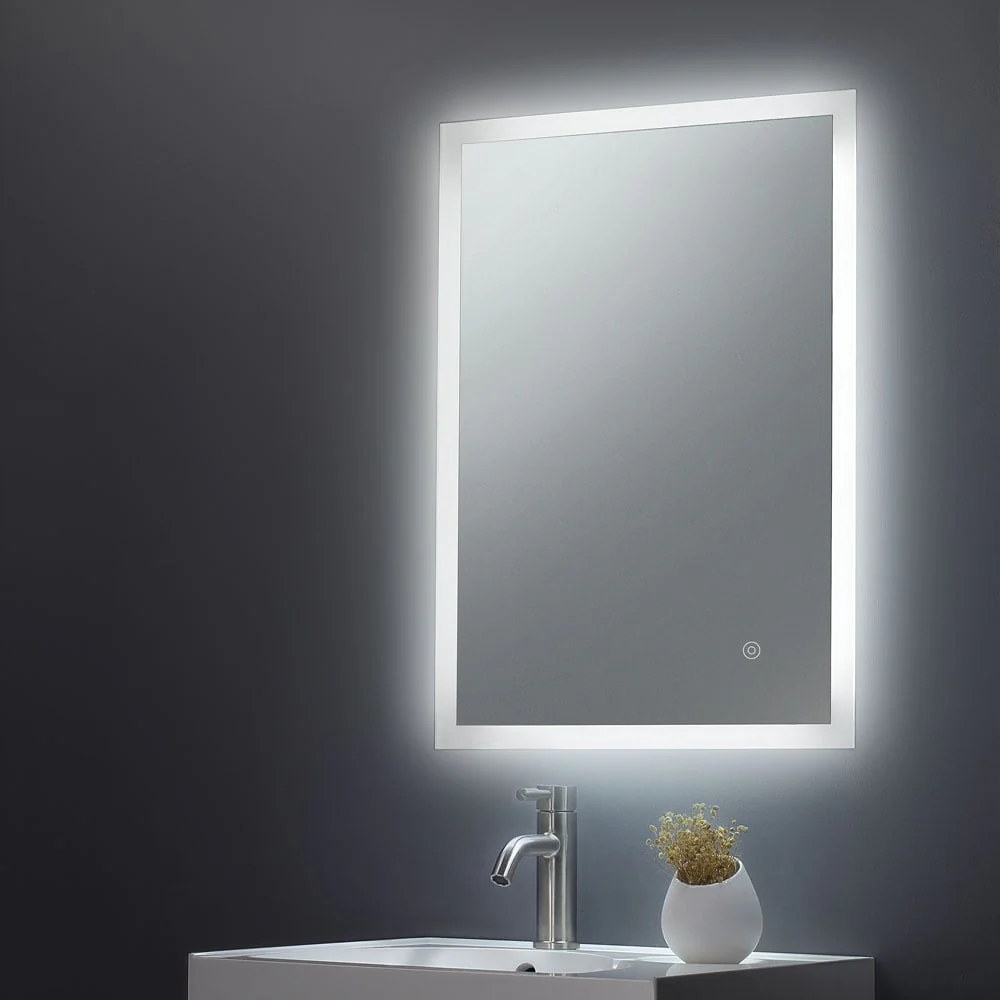 Astini Noah Touch Mirror with LED Edge & Demist 500x700mm