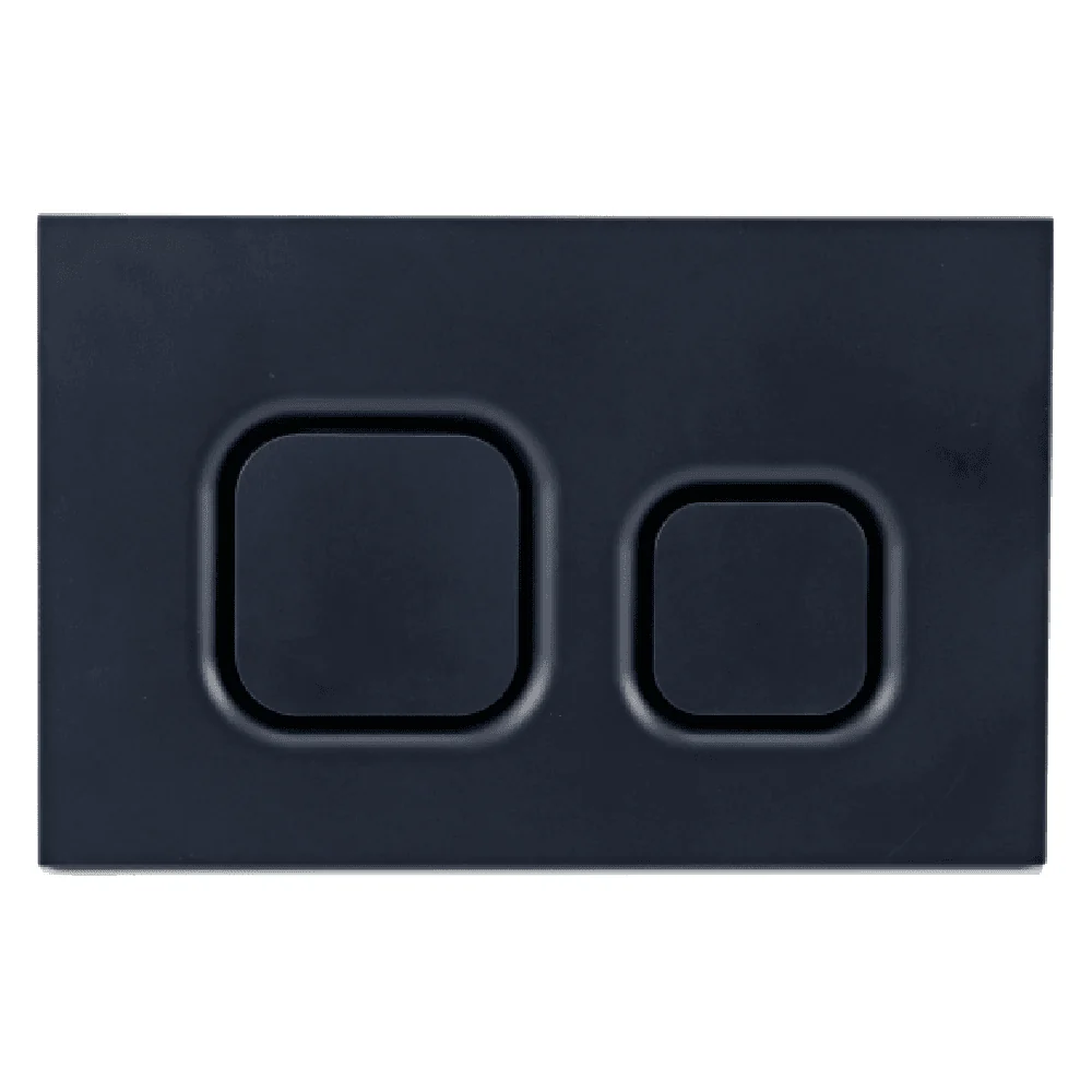 Astini Orca Black Dual Flush Plate