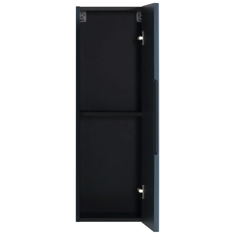 Astini Piatta 900mm Midnight Shadow Wall Mounted Tall Cabinet - Image 3