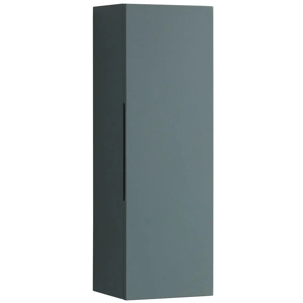 Astini Piatta 900mm Smoked Sage Wall Mounted Tall Cabinet - Image 2