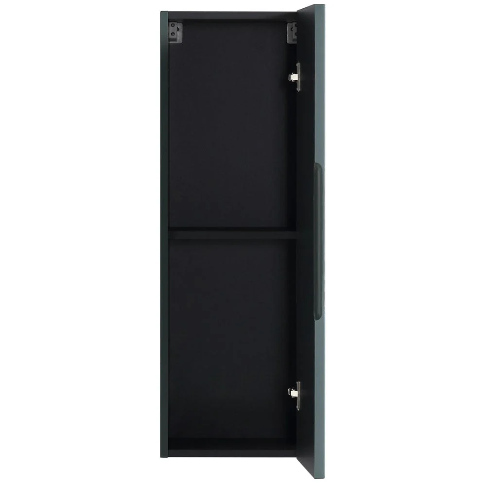 Astini Piatta 900mm Smoked Sage Wall Mounted Tall Cabinet - Image 4