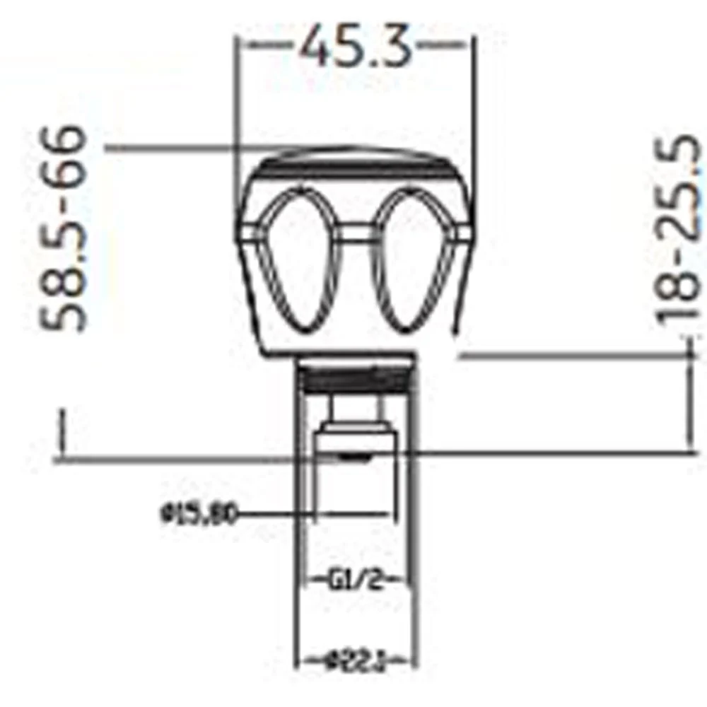Astini Plumb Essentials Chrome Contract Revivers TIS5033 - Image 2