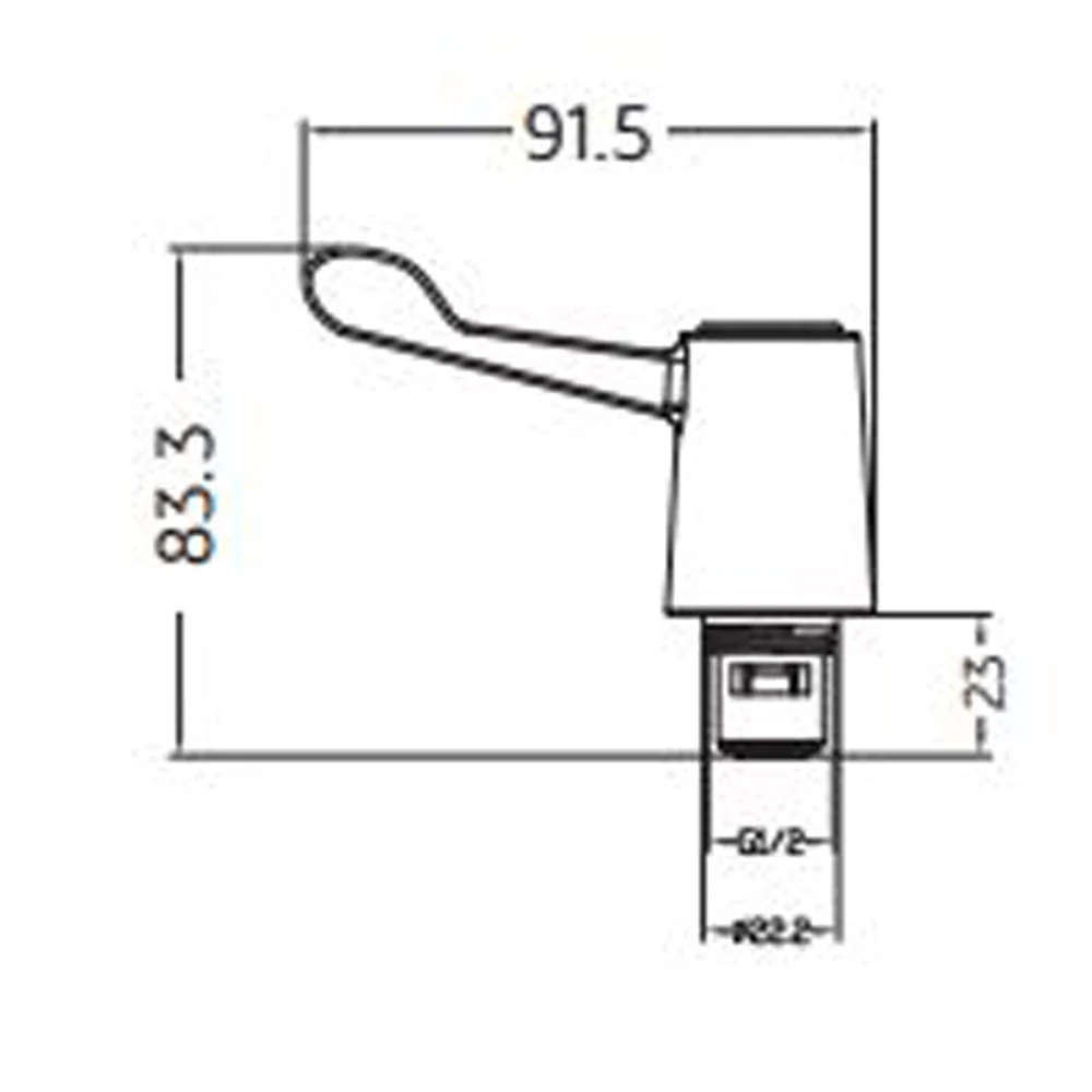 Astini Plumb Essentials Chrome Lever Revivers TIS5034 - Image 2