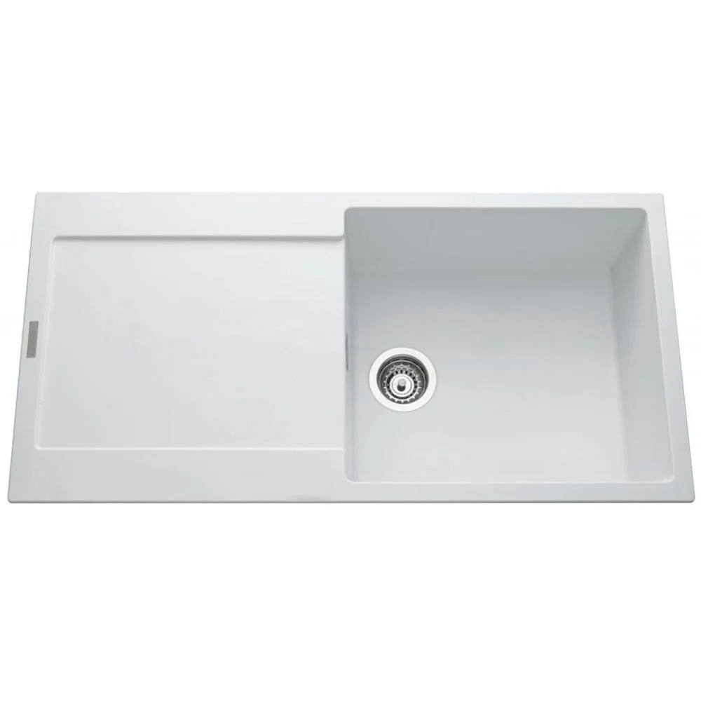 Astini Quadro XL 1.0 Bowl Granite Reversible Kitchen Sink & Waste - Image 2