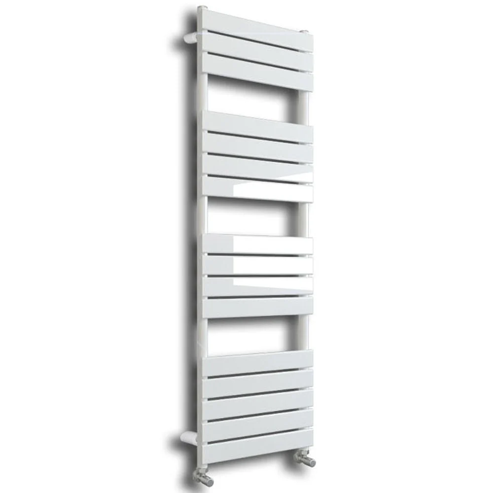 Astini Queenstown 1600x450mm White 750W Designer Radiator Heated Towel Rail TIS2083