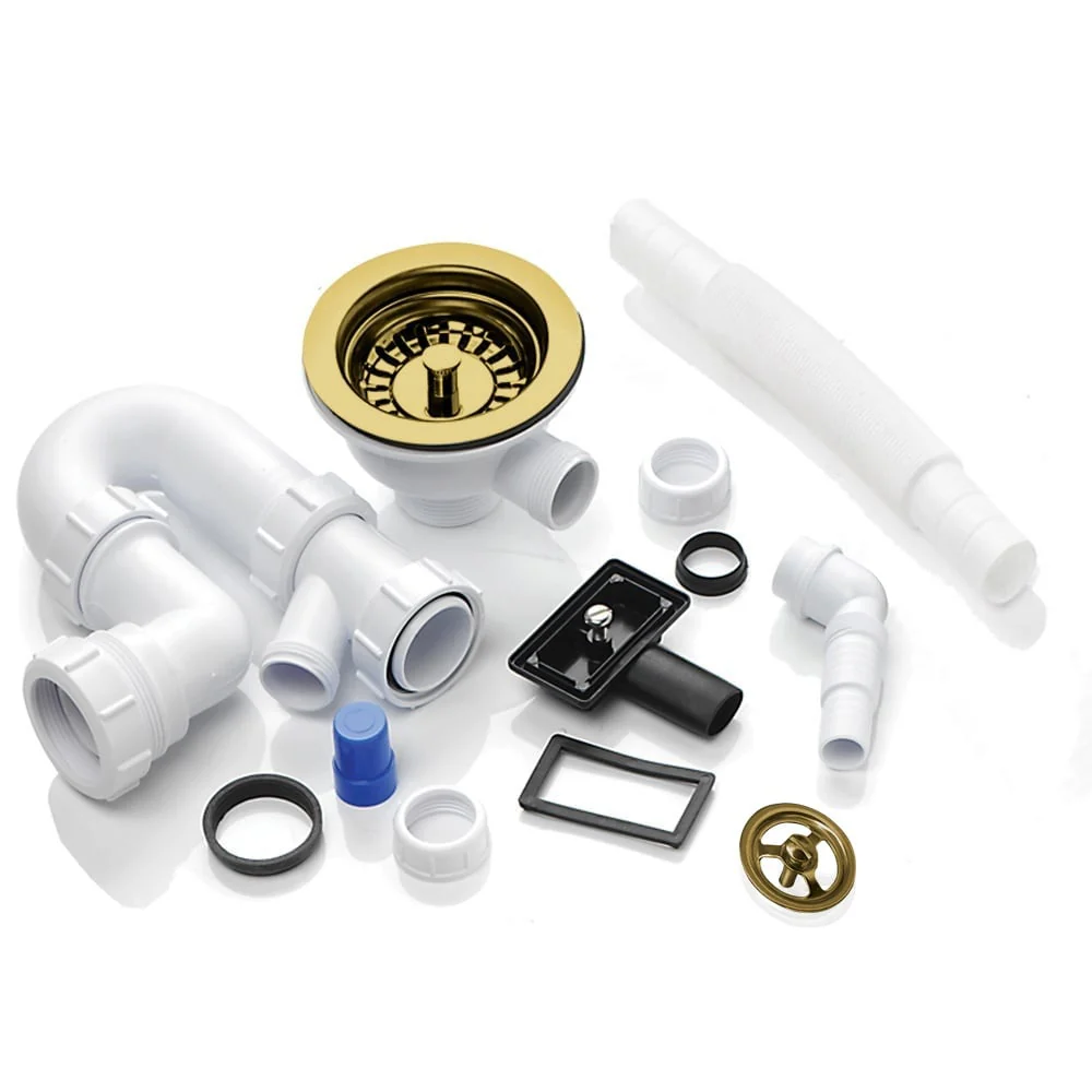 Astini RAK Rangemaster 1.0 Bowl Waste & Plumbing Kit with Overflow for Kitchen Sinks - Image 3