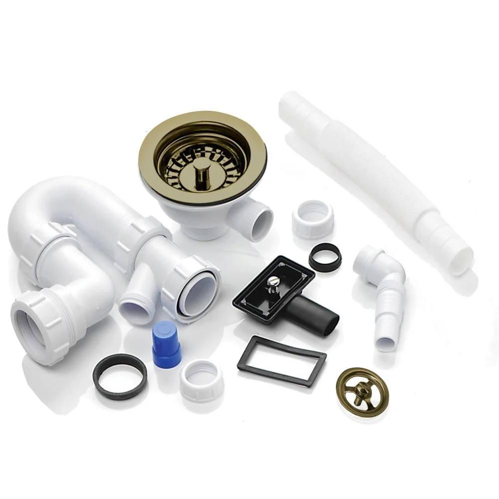 Astini RAK Rangemaster 1.0 Bowl Waste & Plumbing Kit with Overflow for Kitchen Sinks - Image 5