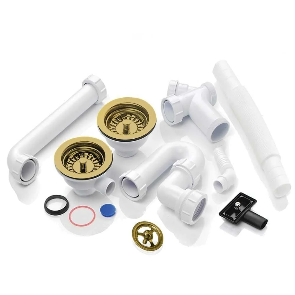 Astini RAK Rangemaster 1.5 Bowl Waste, Overflow & Plumbing Kit for Kitchen Sinks - Image 4