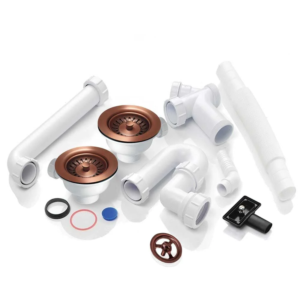 Astini RAK Rangemaster 1.5 Bowl Waste, Overflow & Plumbing Kit for Kitchen Sinks - Image 5