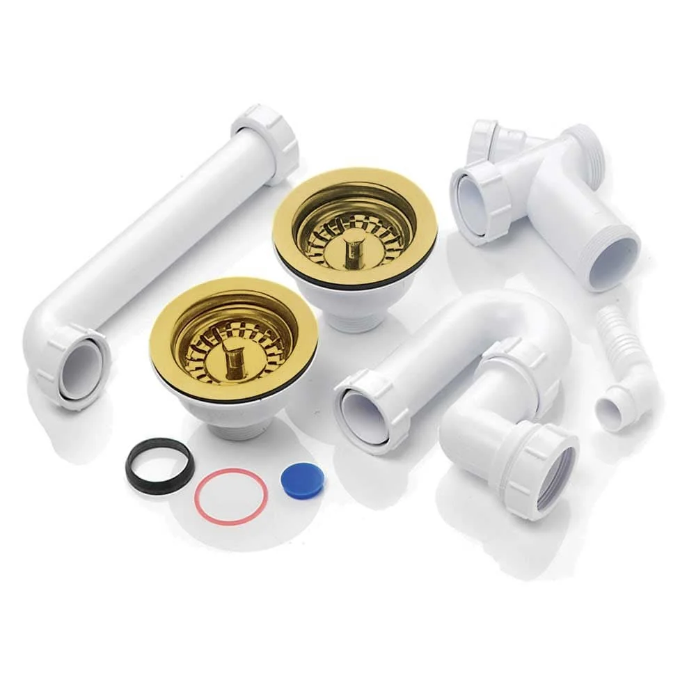 Astini RAK Rangemaster 1.5 Bowl Waste & Plumbing Kit No Overflow WPAK3 - Image 2