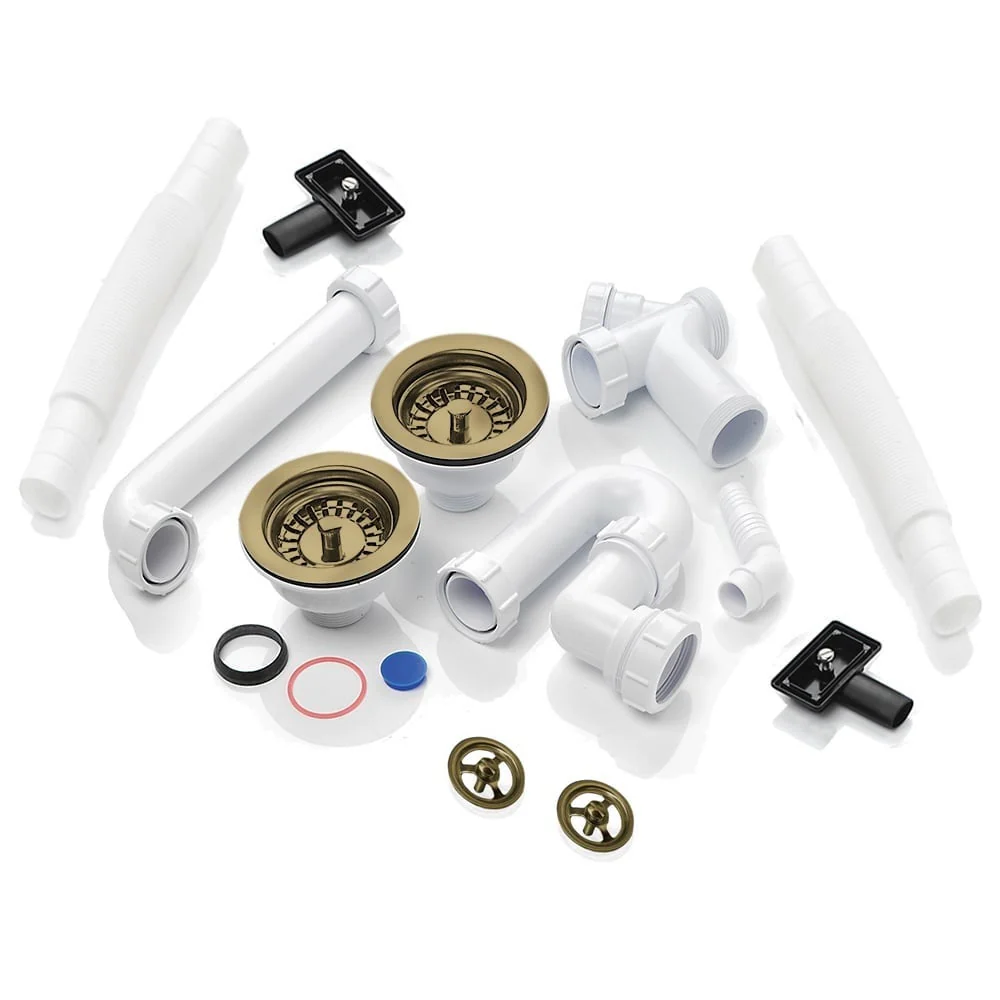 Astini RAK Rangemaster 2.0 Bowl Waste with 2x Overflow and Plumbing Kit - Image 2