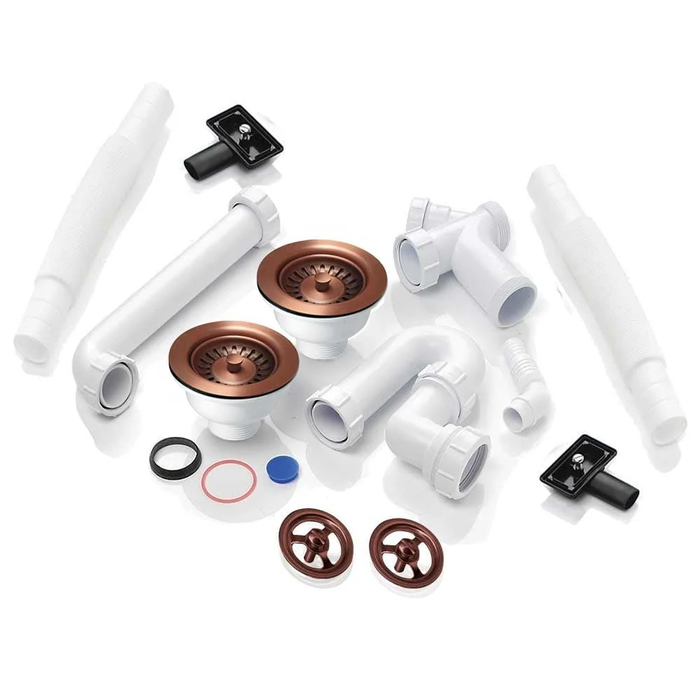 Astini RAK Rangemaster 2.0 Bowl Waste with 2x Overflow and Plumbing Kit - Image 3
