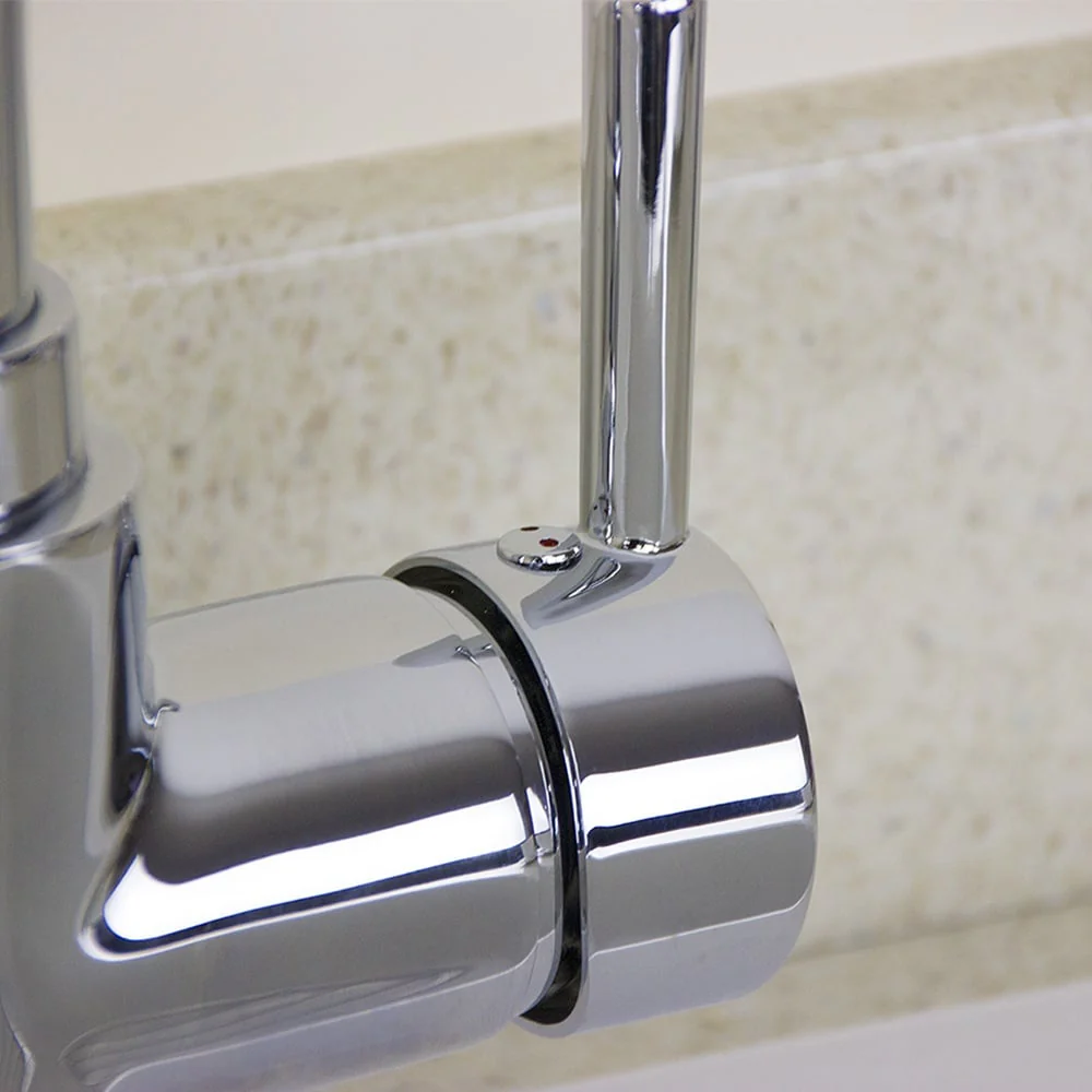 Astini Samuel Chrome Pullout Spout Kitchen Sink Mixer Tap HK43 - Image 6