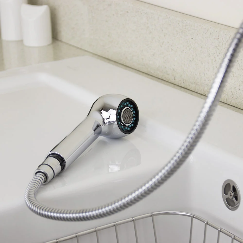 Astini Samuel Chrome Pullout Spout Kitchen Sink Mixer Tap HK43 - Image 7