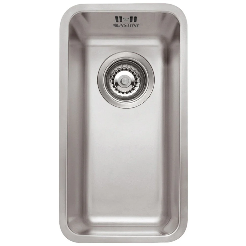 Astini Serena 1.5 Bowl Stainless Steel Undermount Kitchen Sink & Waste 4020+4040 - Image 5